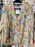 Sprint Floral Print Pleated Shirts